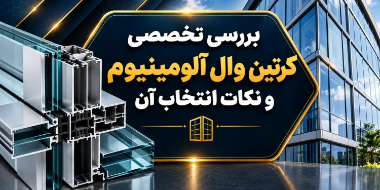 بررسی تخصصی کرتین وال آلومینیوم و نکات انتخاب آن
