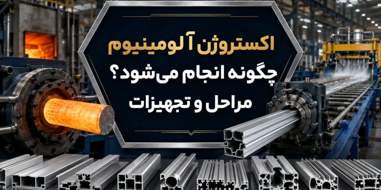 اکستروژن آلومینیوم چگونه انجام می‌شود