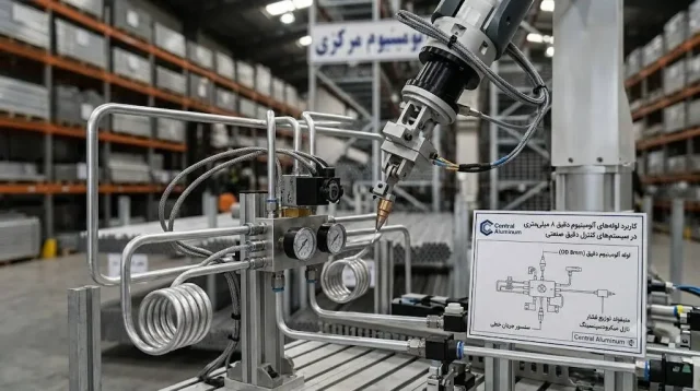 استفاده از لوله آلومینیومی کوچک در کاربرد صنعتی